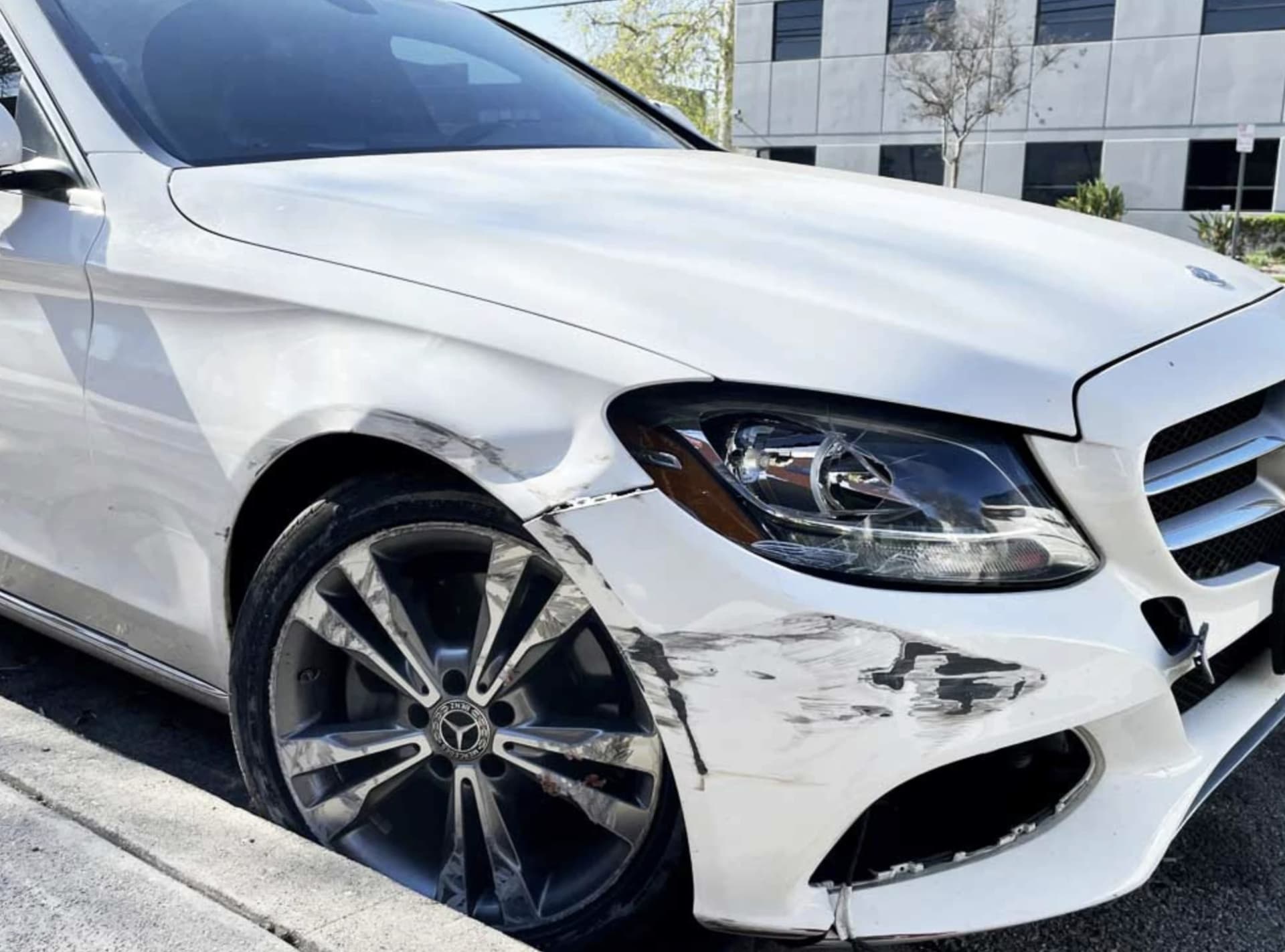 Réparation après collision